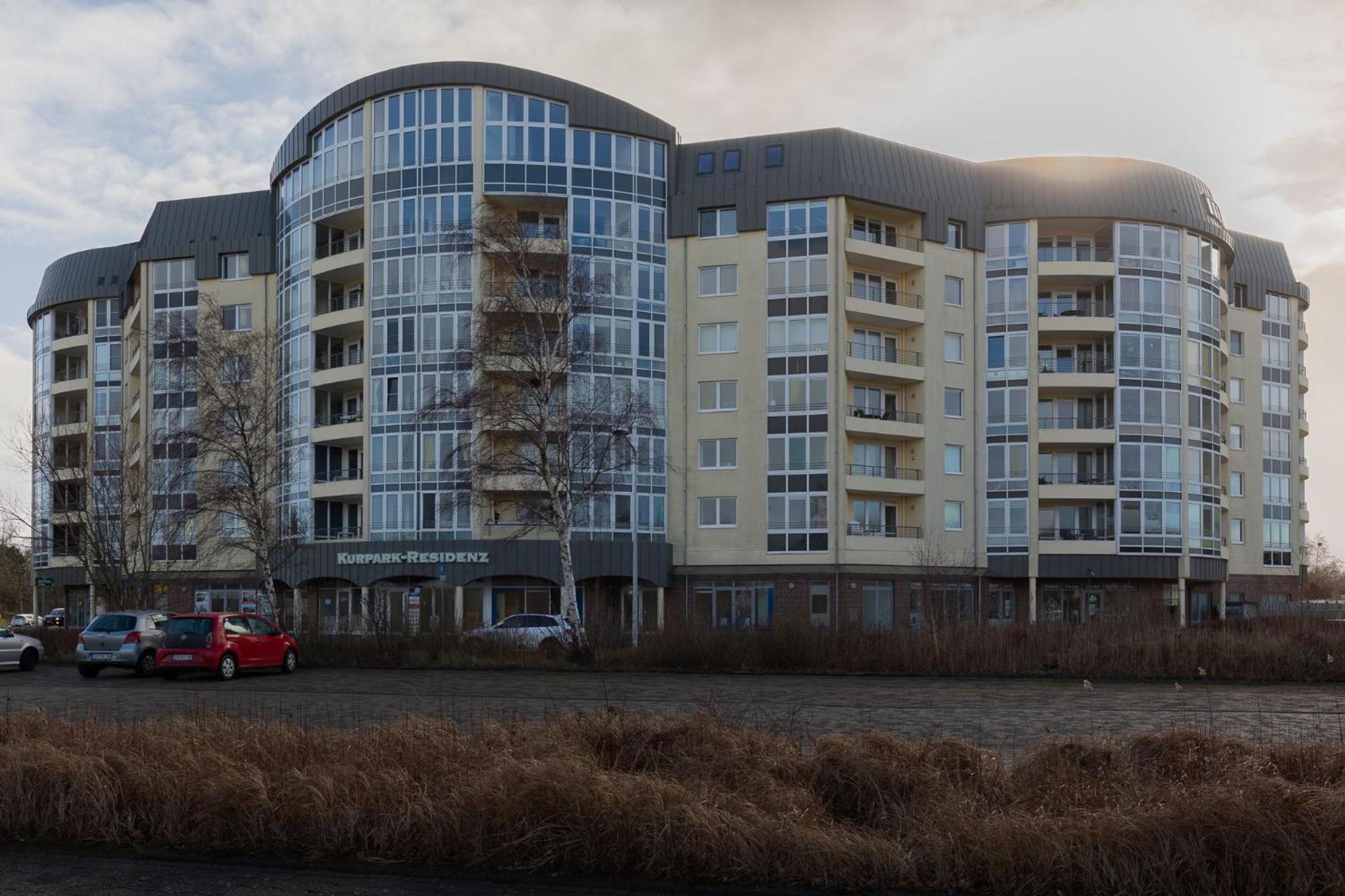 クックスハーフェンKurpark Residenz, App 219Aアパートメント エクステリア 写真